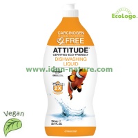Lavavajillas biodegradable concentrado c�trico ATTITUDE